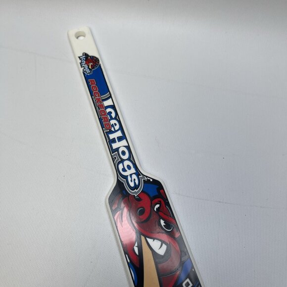 Rockford IceHogs Official AHL SHER-WOOD Mini Goalie Hockey Stick NEW - Picture 2 of 6